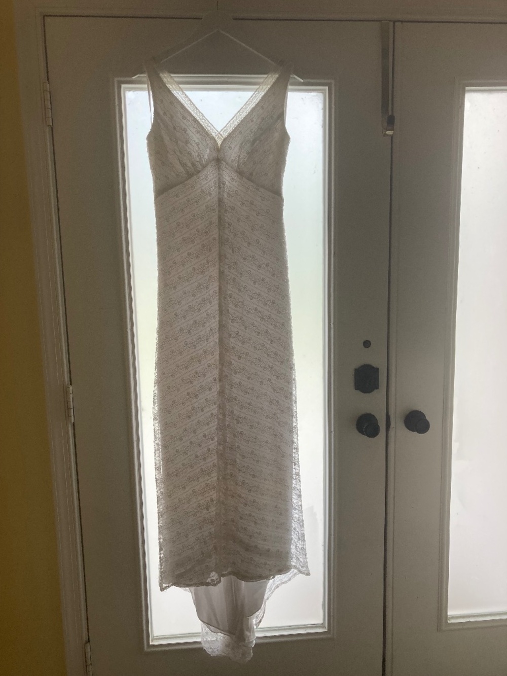 Watters and Watters Sequined Wedding Gown